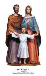  Holy Family by Sister Angelica in Fiberglass, 40\"H 