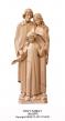  Holy Family Statue Full Round in Linden Wood, 36" - 60"H 