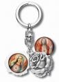  SACRED HEART/IMMACULATE HEART KEY RING (3 PC) 