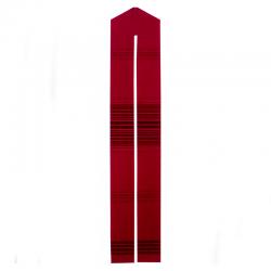  Striped Clergy Overlay/Deacon Stole (Polyester) 