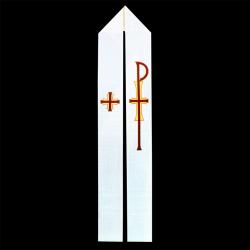  Chi Rho Clergy Overlay/Deacon Stole (Polyester) 