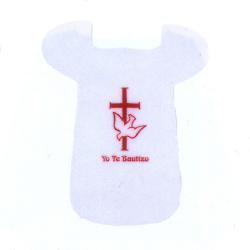  \"Cross & Dove\" Infant Baptism Dalmatic in Spanish 