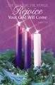  Rejoice Advent Candle Bulletin 