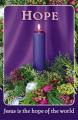  Hope Advent Candle Bulletin 