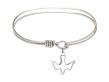  Dove/Holy Spirit Charm Bangle Bracelet 