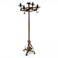  Wrought Iron Standing Advent Wreath - 54"ht 