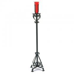  Wrought Iron Standing Floor Sanctuary Lamp, 49\" 