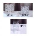  Crystal Flame Guards for Candela Shells 2 5/8" dia 