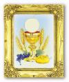  FIRST HOLY COMMUNION ANTIQUE GOLD FRAME 