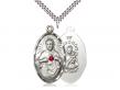  Scapular w/Stone Neck Medal/Pendant Only 