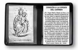  OUR LADY OF MOUNT CARMEL METAL PLAQUE - SPANISH (10 PK) 