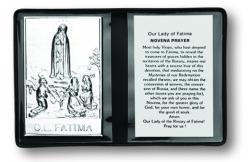  OUR LADY OF FATIMA METAL PLAQUE (10 PK) 
