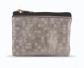  PEWTER MOSAIC PATTERNED ZIPPER ROSARY POUCH (3 PC) 