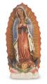  O.L. OF GUADALUPE HAND PAINTED SOLID RESIN STATUE 