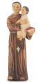  ST. ANTHONY HAND PAINTED SOLID RESIN STATUE 