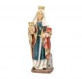  ST. BARBARA COLD CAST RESIN HAND PAINTED STATUE 