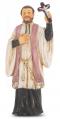  ST. FRANCIS XAVIER HAND PAINTED SOLID RESIN STATUE 