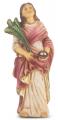  ST. LUCY HAND PAINTED SOLID RESIN STATUE 