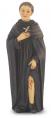  ST. PEREGRINE HAND PAINTED SOLID RESIN STATUE 