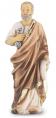  ST. PETER HAND PAINTED SOLID RESIN STATUE 