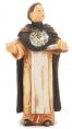  ST. THOMAS AQUINAS HAND PAINTED SOLID RESIN STATUE 