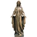  Our Lady of Grace Statue - Bronze Metal (Custom) 