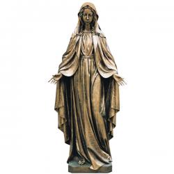 Our Lady of Grace Statue - Bronze Metal (Custom) 