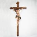  Corpus Statue With Cross in Wood 