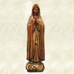  Our Lady of Fatima Statue - Bronze Metal, 48\"H 