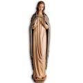  Our Lady/Madonna Statue in Linden Wood, 36"H 