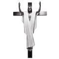  Risen Christ/Resurrection Statue w/Cross in Linden Wood (Custom) 