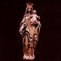  Our Lady of Mount Carmel 3/4 Relief in Linden Wood (Custom) 