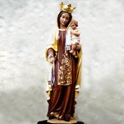  Our Lady of Mount Carmel Statue in Linden Wood, 36\" & 42\"H 