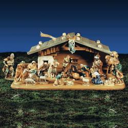  Christmas Nativity Set in Linden Wood 
