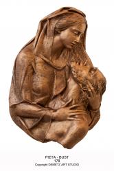  Pieta Bust - 3/4 Relief in Fiberglass, 32\" x 22\" 