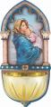  MADONNA OF THE STREET MULTI-DIMENSIONAL HOLY WATER FONT 