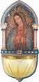  O.L. OF GUADALUPE MULTI-DIMENSIONAL HOLY WATER FONT 