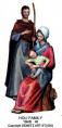  Holy Family Christmas Nativity by "Sister Angelica" in Fiberglass 