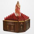  Electric Candle Votive Light Stand for Statue - Cabinet - 84 Lite 