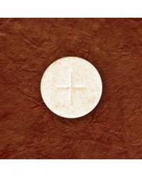  White Communion Altar Bread/Wafers 1 1/8\" dia (Rolls, 1000/Box) 