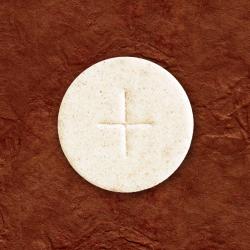  White Communion Altar Bread/Wafers 1 3/8\" dia (Rolls, 1000/Box) 