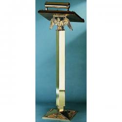  Lectern | Standing | 42\" | Eagle | Bronze Or Brass | Square Base | Without Light 