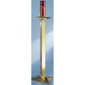  Floor Sanctuary Lamp | 44" | Bronze Or Brass | Square Column & Base 
