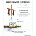  Reconciliation Certificate - Worded or Blank - Oil Painting - 100 Pk 