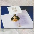  Chalice/Wheat/Host Embroidery Complete Altar/Mass Linen Set: 53% Poly/47% Cotton 