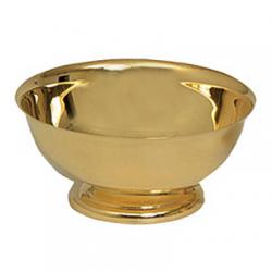  Baptismal or Lavabo Bowl - GP - 8\" Dia 