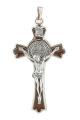 2" ST. BENEDICT CRUCIFIX WITH LEAFLETTE 