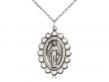  Miraculous Neck Medal/Pendant Only w/Crystal Stones for April 