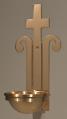  Combination Finish Bronze Holy Water Font: 2034 Style - 5" Bowl 