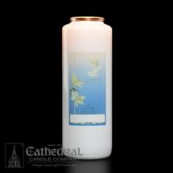  In Loving Memory-All Souls Day 6-Day Glass Candle (12/cs) 